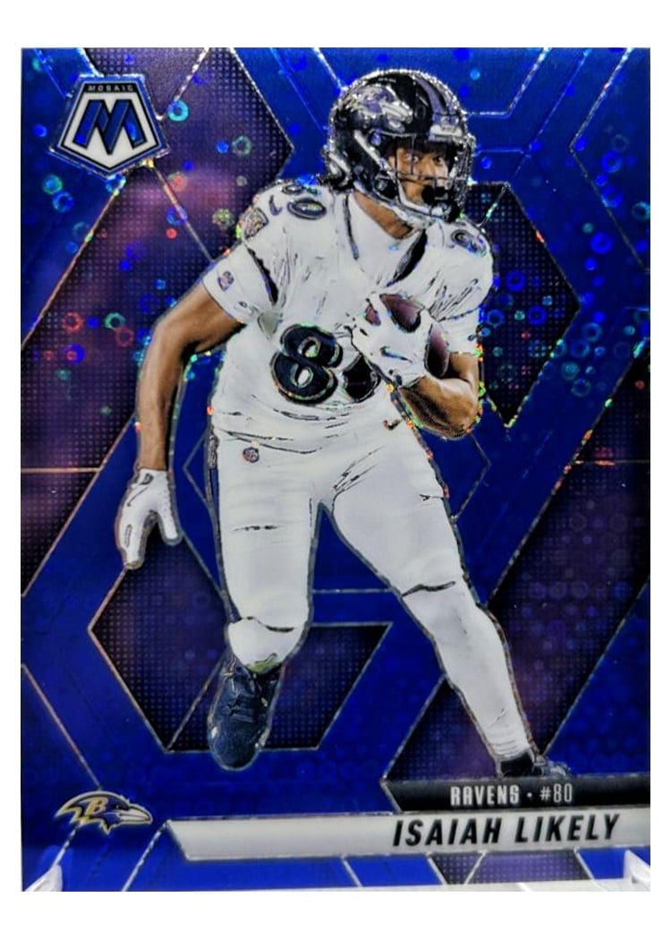 2025 Panini Mosaic Base Set Isaiah Likely #177 card