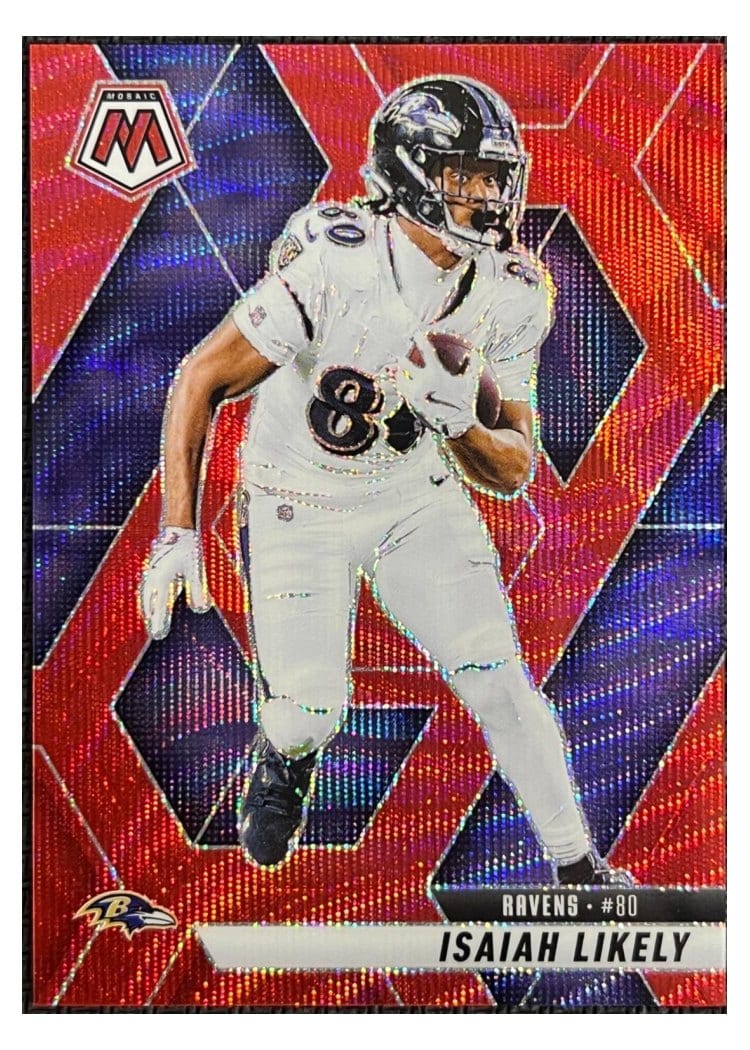 2025 Panini Mosaic Base Set Isaiah Likely #177 card
