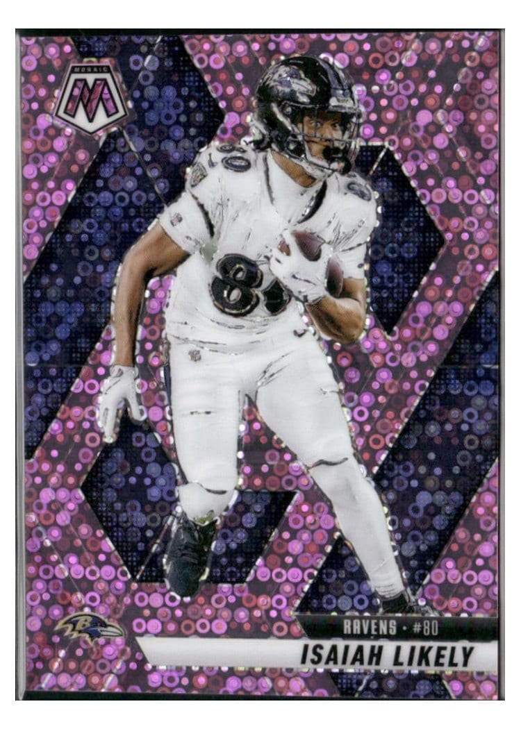 2025 Panini Mosaic Base Set Isaiah Likely #177 card