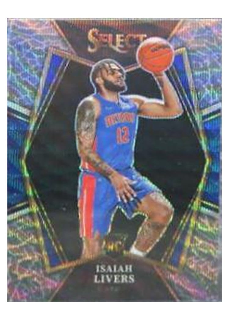 2021-22 Panini Select Base Set Isaiah Livers #160 card