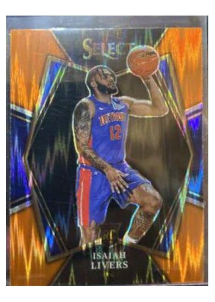 2021-22 Panini Select Base Set Isaiah Livers #160 card