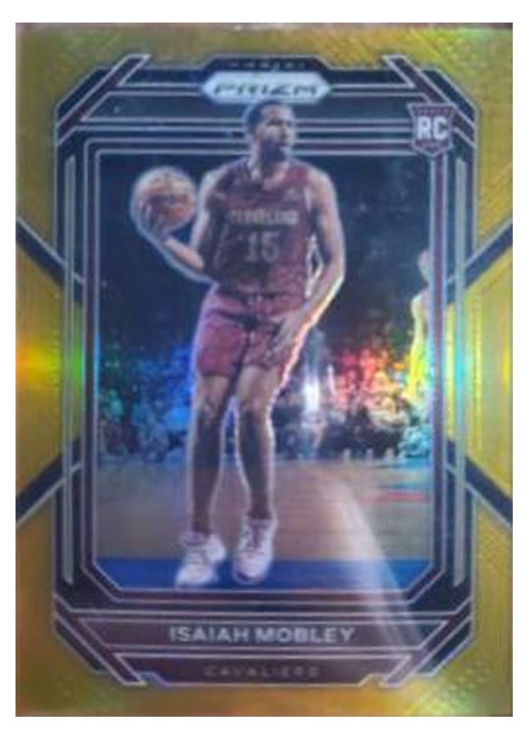 2022-23 Panini Prizm Base Set Isaiah Mobley #252 card