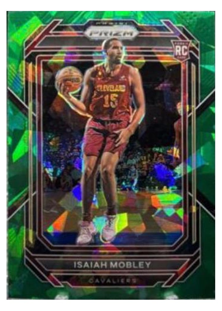 2022-23 Panini Prizm Base Set Isaiah Mobley #252 card