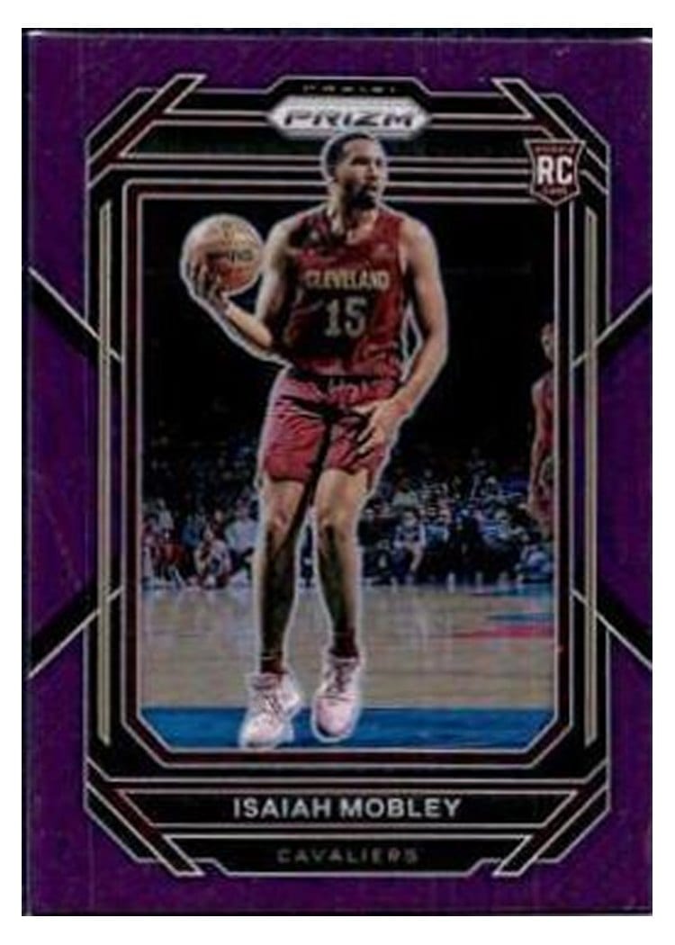 2022-23 Panini Prizm Base Set Isaiah Mobley #252 card