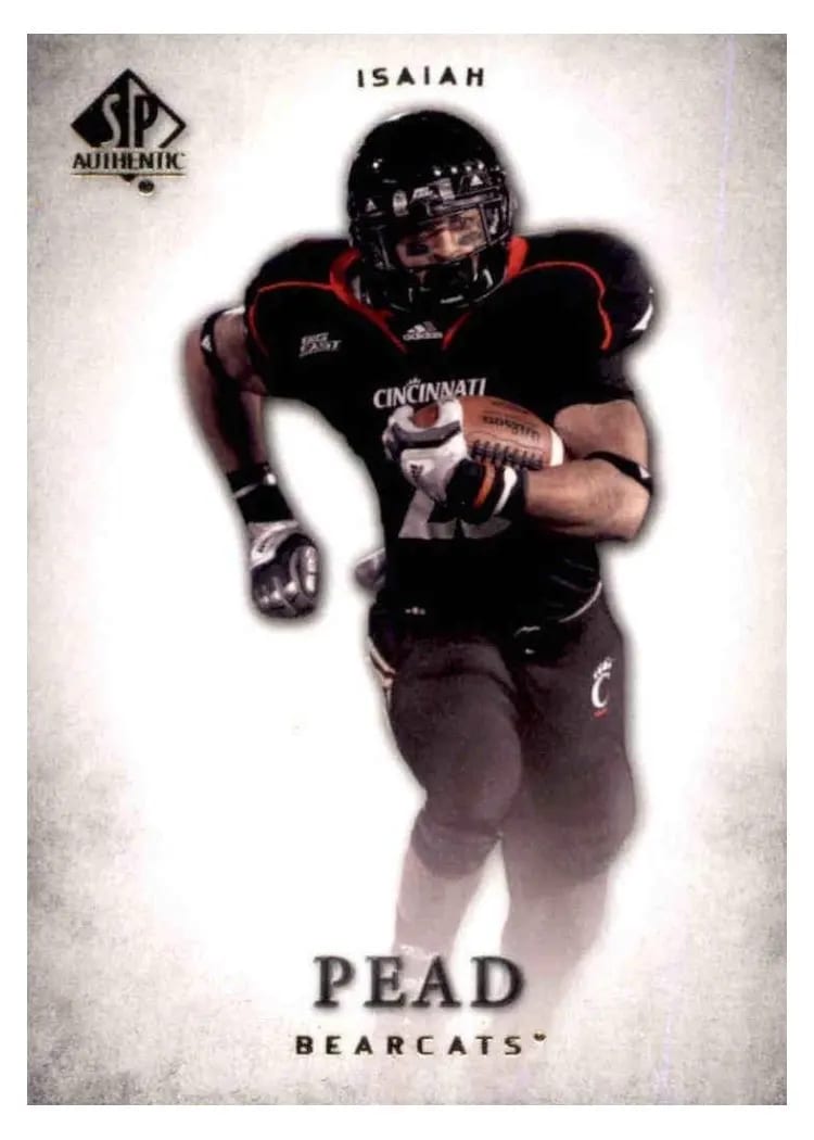 2012 SP Authentic Isaiah Pead #40 card