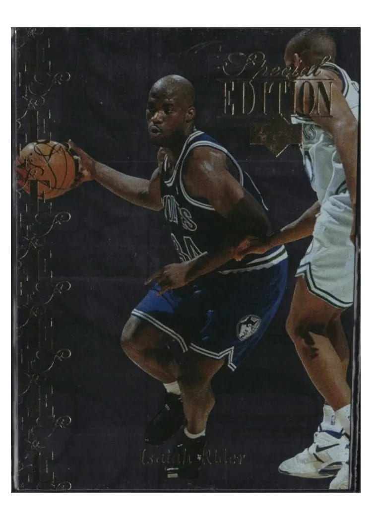1995 Upper Deck Special Edition Isaiah Rider #SE138 card