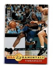 1996-97 Collector's Choice Base Set Isaiah Rider #181 card