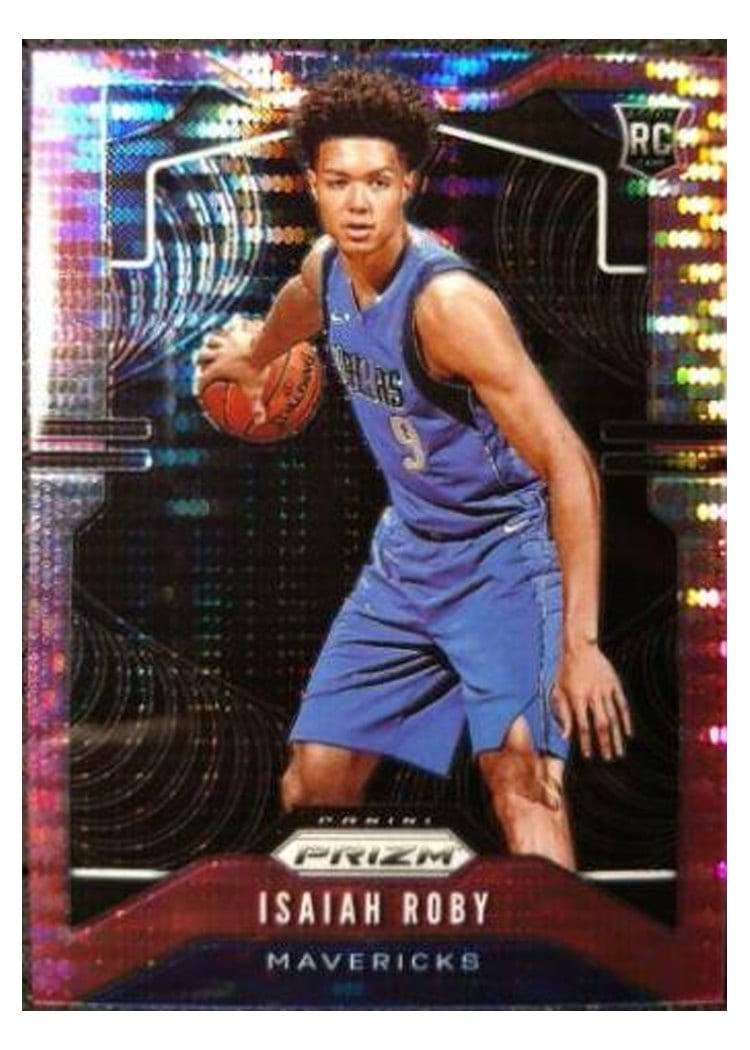 2019-20 Panini Prizm Base Set Isaiah Roby #283 card