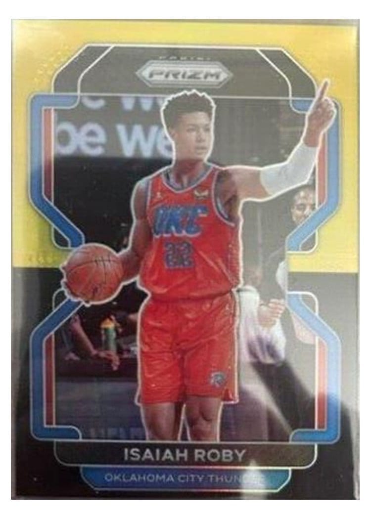 2021-22 Panini Prizm Base Set Isaiah Roby #133 card