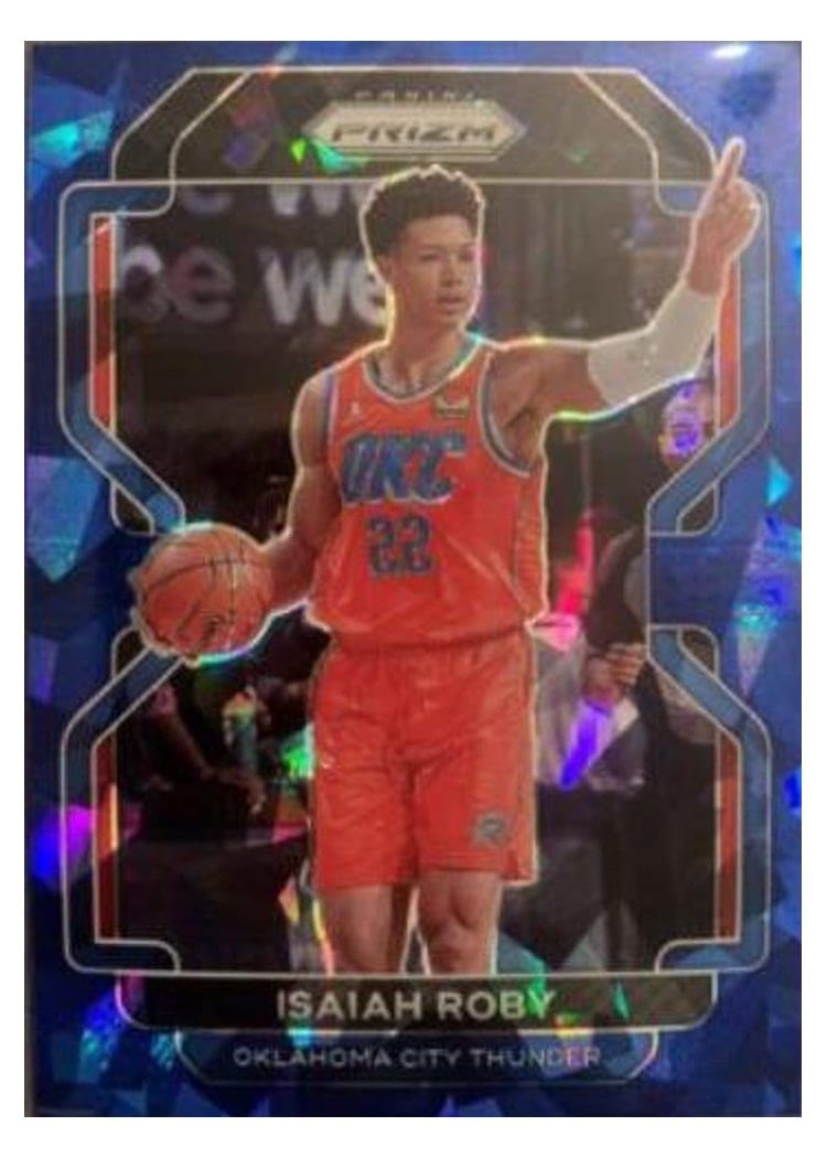 2021-22 Panini Prizm Base Set Isaiah Roby #133 card
