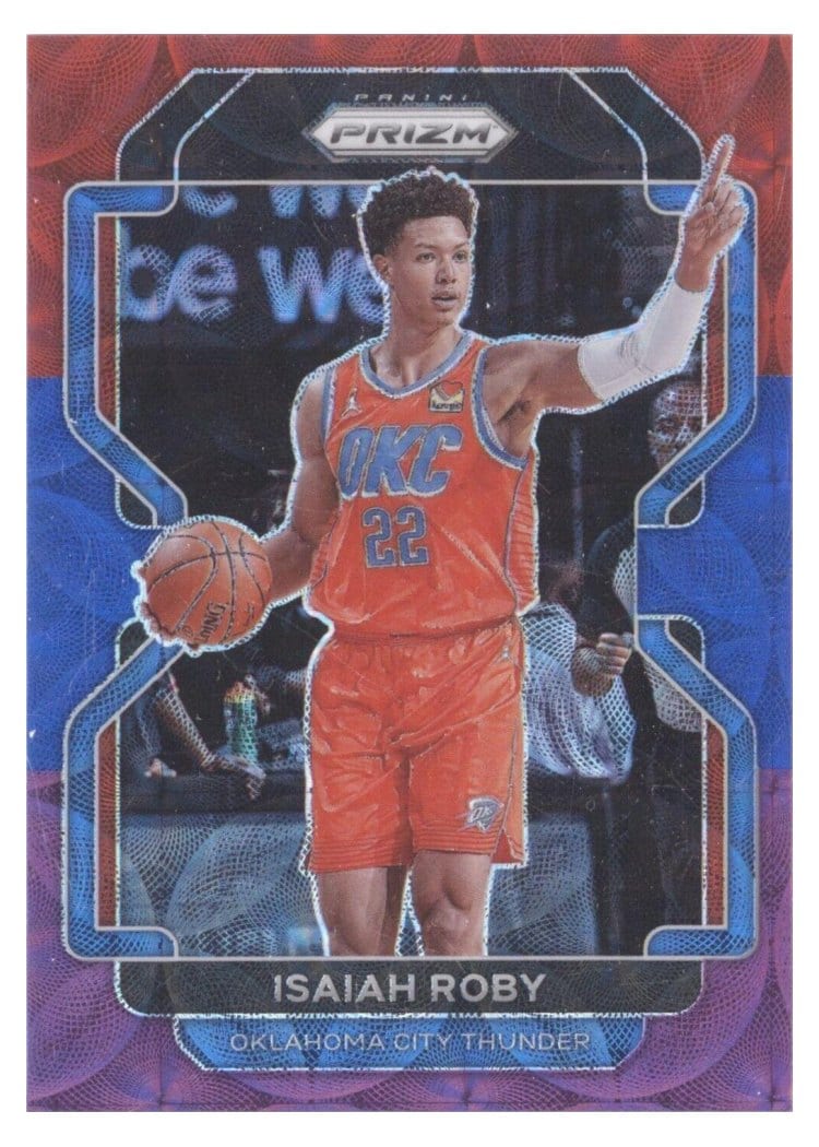 2021-22 Panini Prizm Base Set Isaiah Roby #133 card