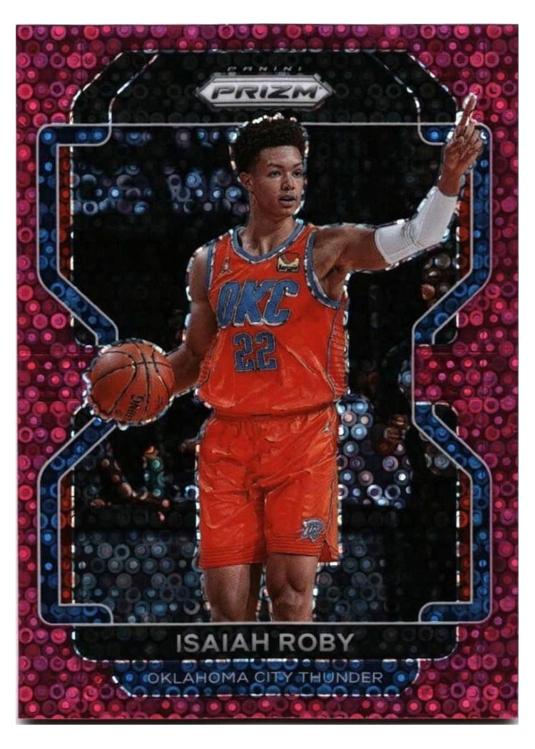 2021-22 Panini Prizm Base Set Isaiah Roby #133 card