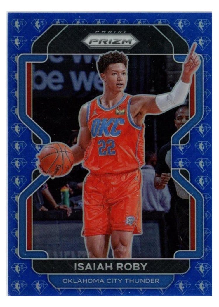 2021-22 Panini Prizm Base Set Isaiah Roby #133 card