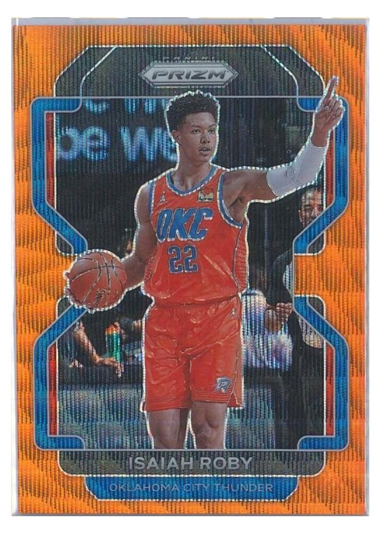 2021-22 Panini Prizm Base Set Isaiah Roby #133 card