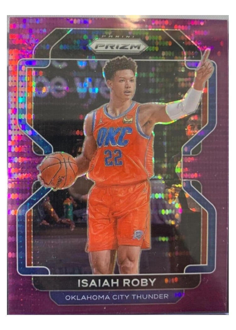 2021-22 Panini Prizm Base Set Isaiah Roby #133 card