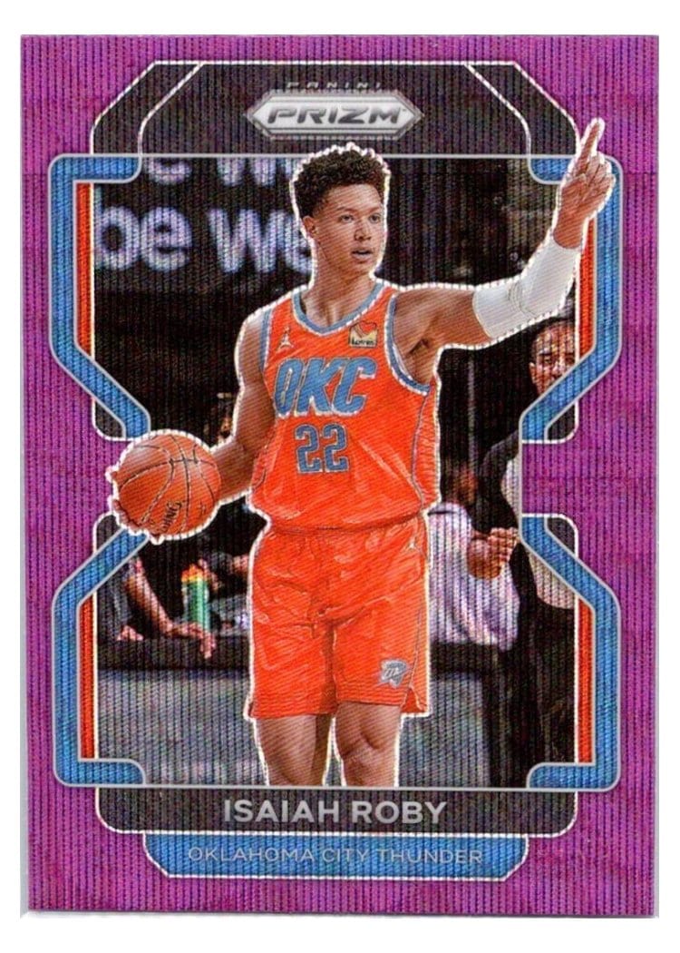2021-22 Panini Prizm Base Set Isaiah Roby #133 card