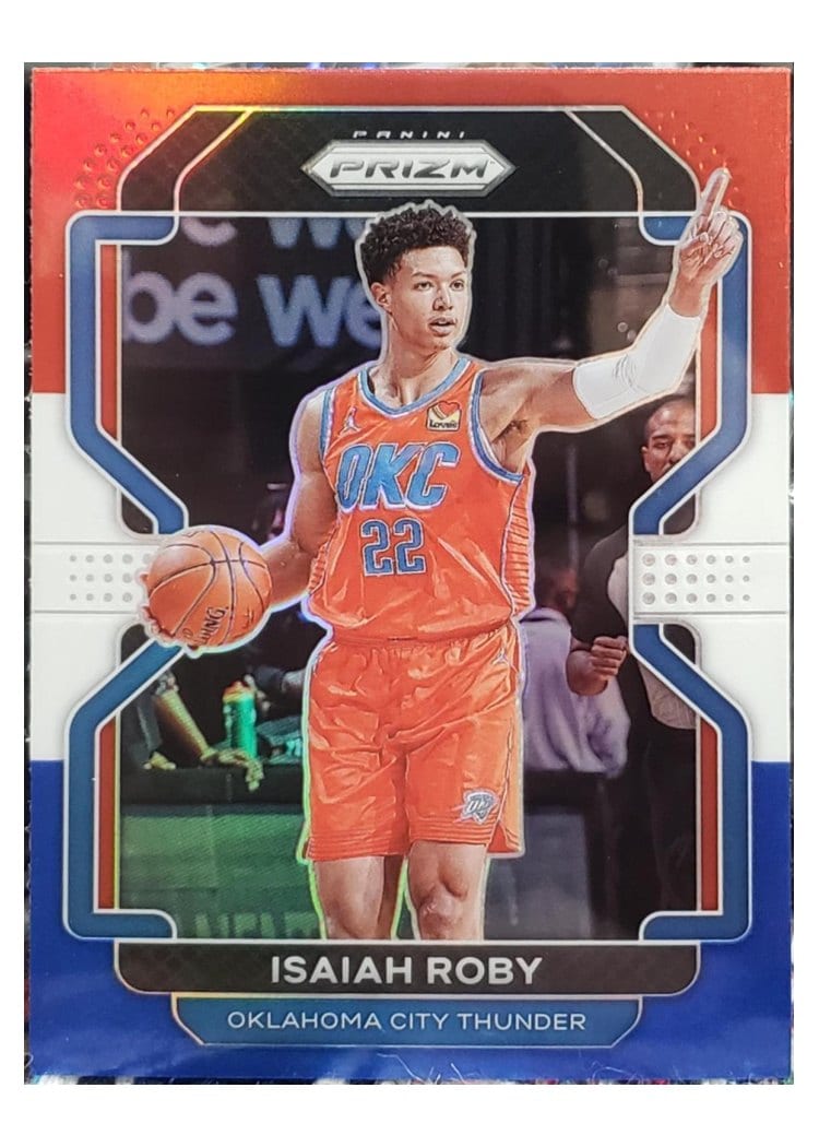 2021-22 Panini Prizm Base Set Isaiah Roby #133 card