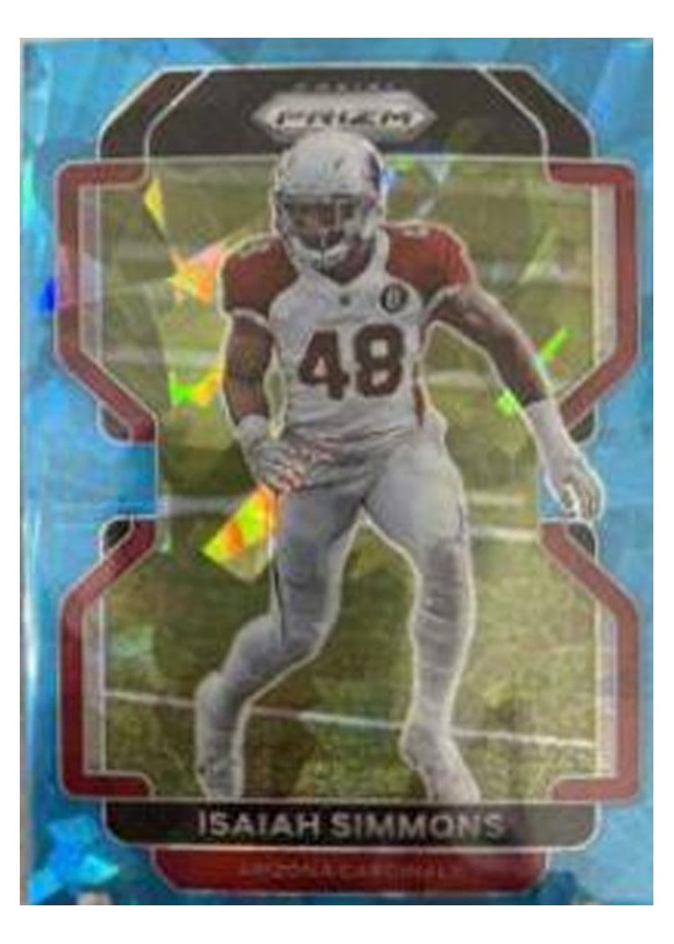 2021 Panini Prizm Base Set Isaiah Simmons #81 card