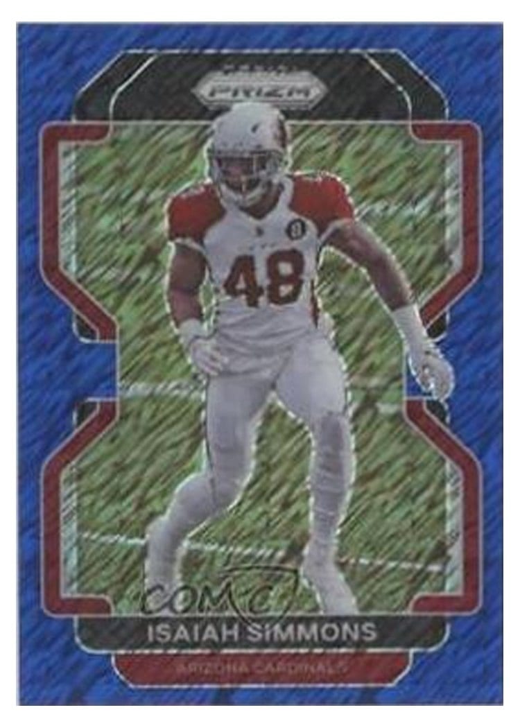 2021 Panini Prizm Base Set Isaiah Simmons #81 card