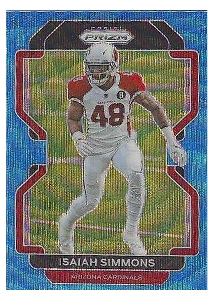 2021 Panini Prizm Base Set Isaiah Simmons #81 card
