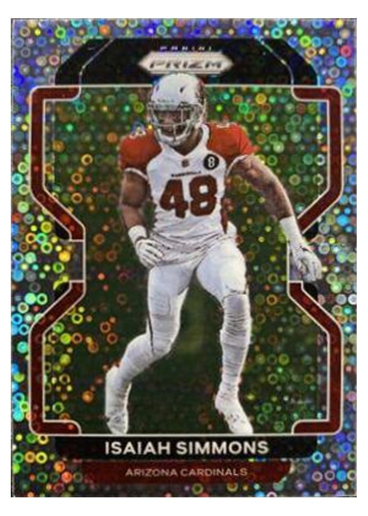 2021 Panini Prizm Base Set Isaiah Simmons #81 card