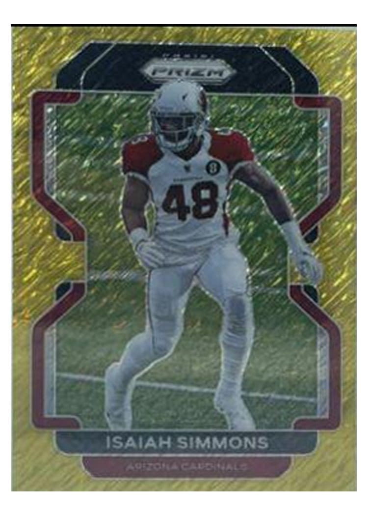 2021 Panini Prizm Base Set Isaiah Simmons #81 card