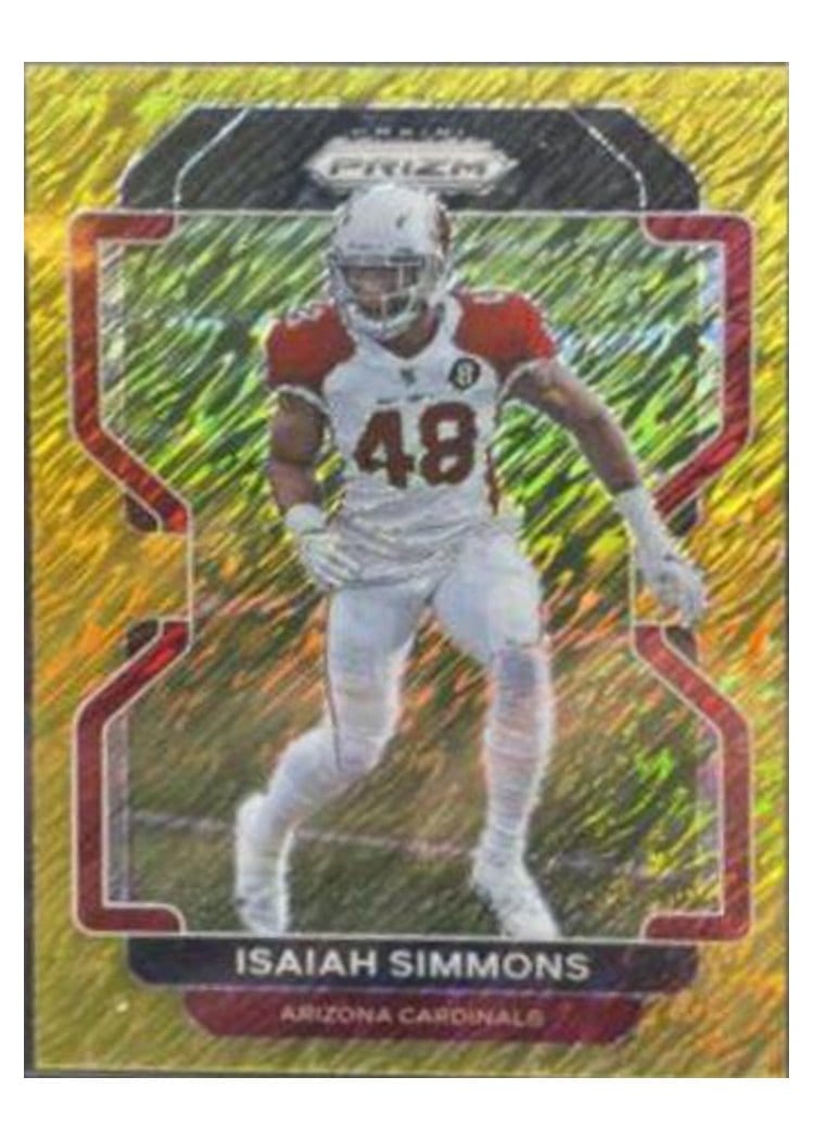 2021 Panini Prizm Base Set Isaiah Simmons #81 card