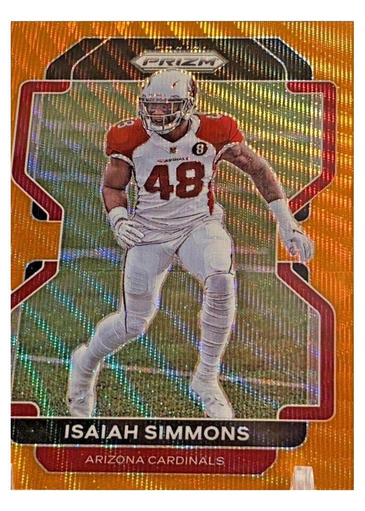 2021 Panini Prizm Base Set Isaiah Simmons #81 card