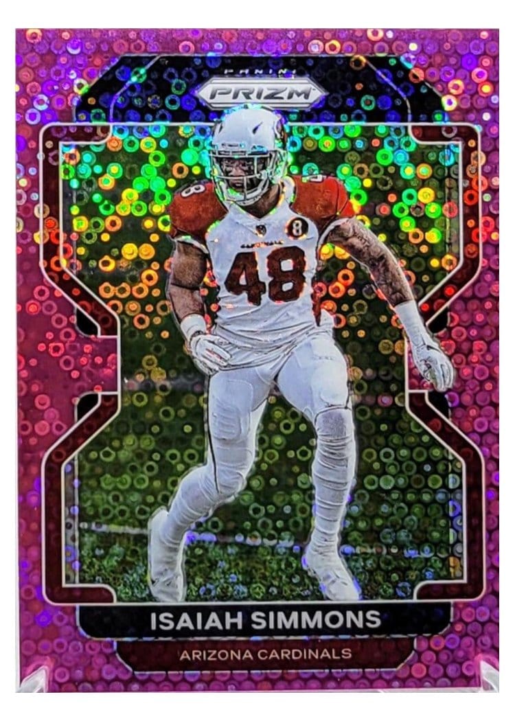 2021 Panini Prizm Base Set Isaiah Simmons #81 card