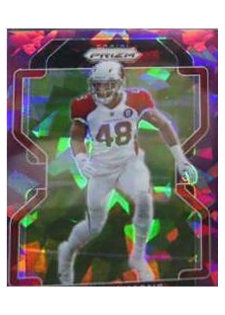 2021 Panini Prizm Base Set Isaiah Simmons #81 card