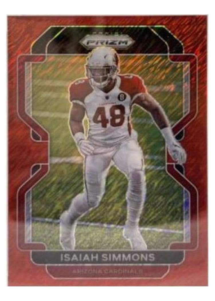 2021 Panini Prizm Base Set Isaiah Simmons #81 card