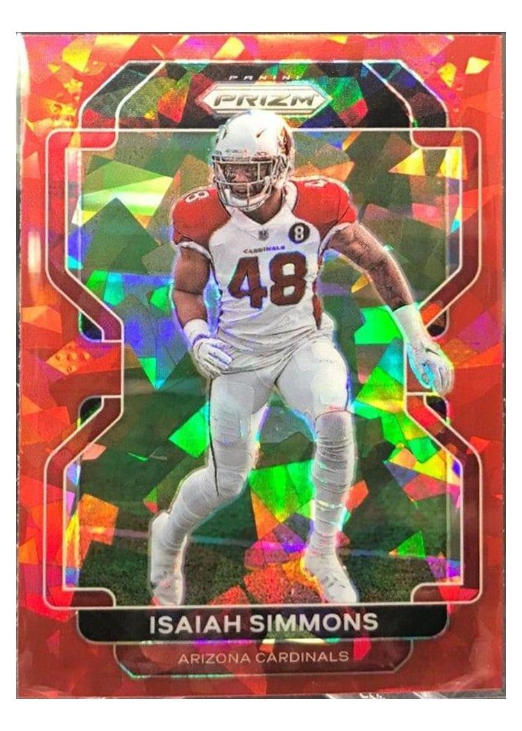2021 Panini Prizm Base Set Isaiah Simmons #81 card
