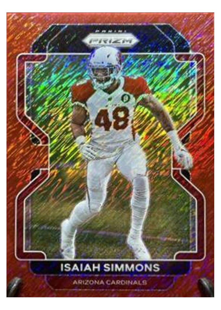2021 Panini Prizm Base Set Isaiah Simmons #81 card