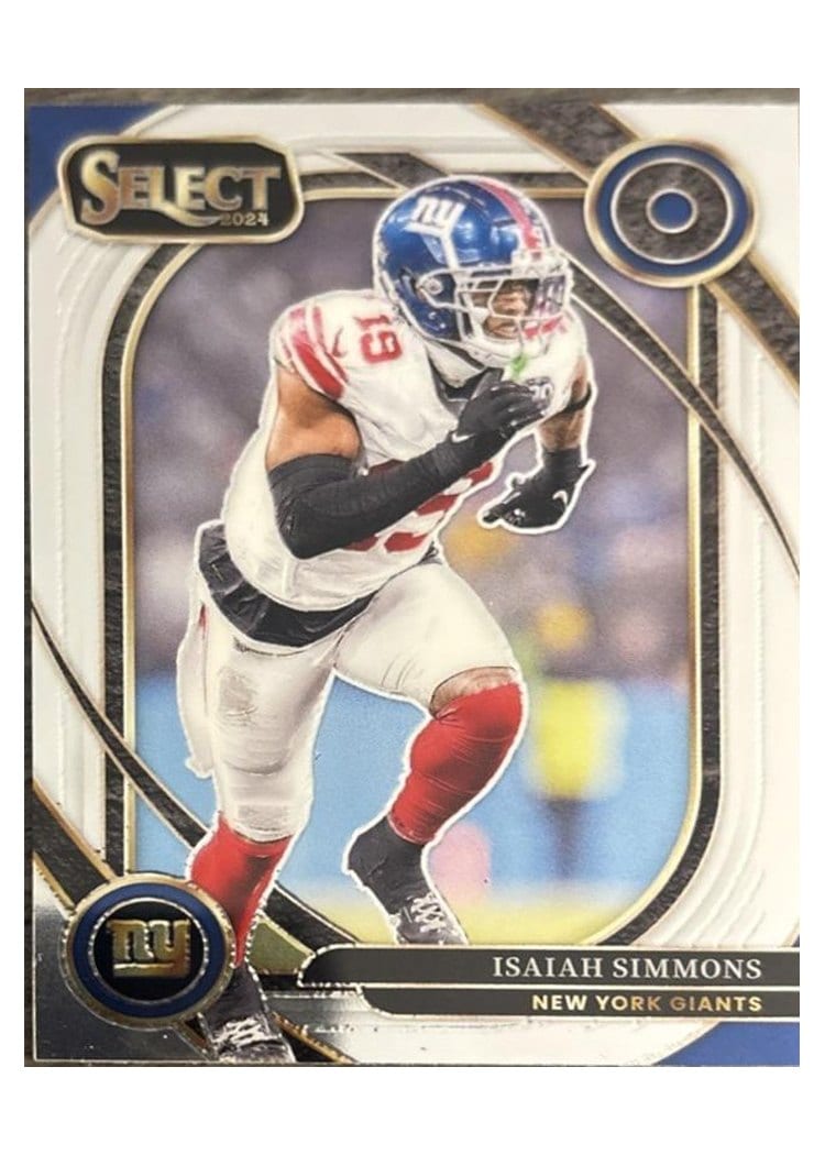 2024 Panini Select Base Set Isaiah Simmons #261 card