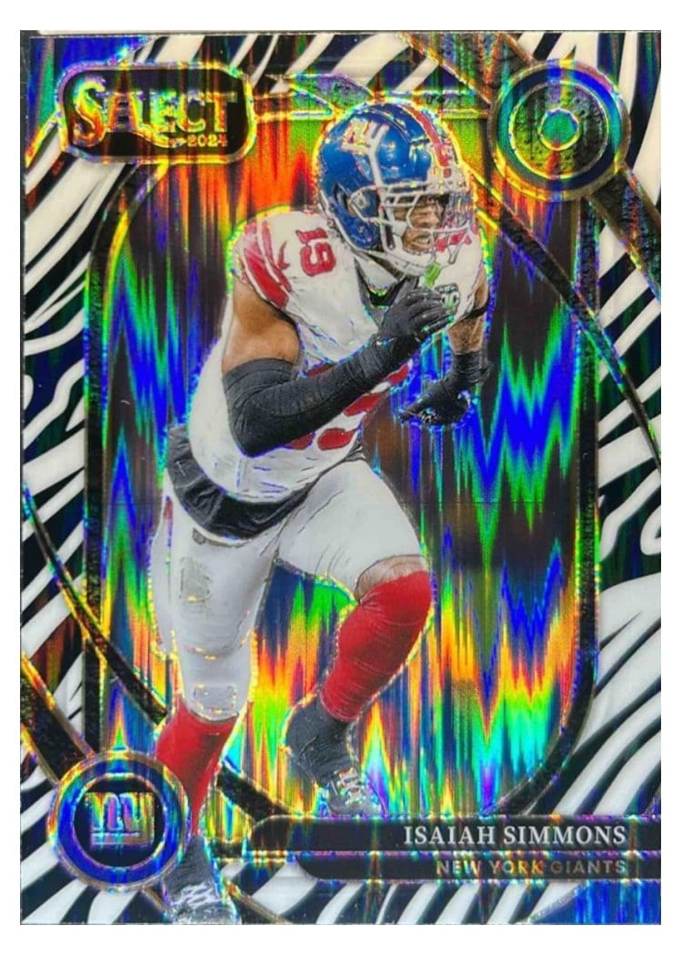 2024 Panini Select Base Set Isaiah Simmons #261 card