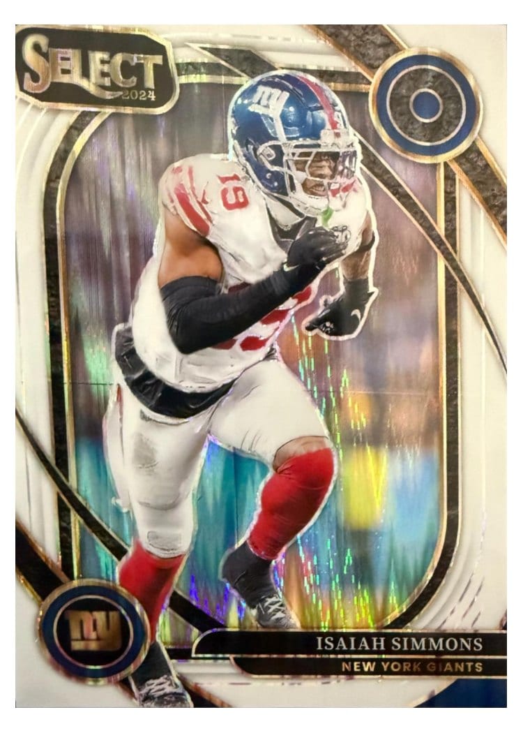 2024 Panini Select Base Set Isaiah Simmons #261 card
