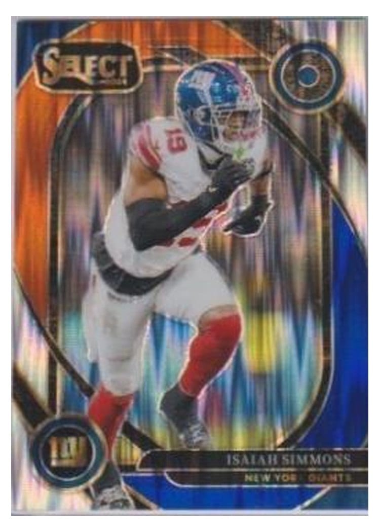 2024 Panini Select Base Set Isaiah Simmons #261 card