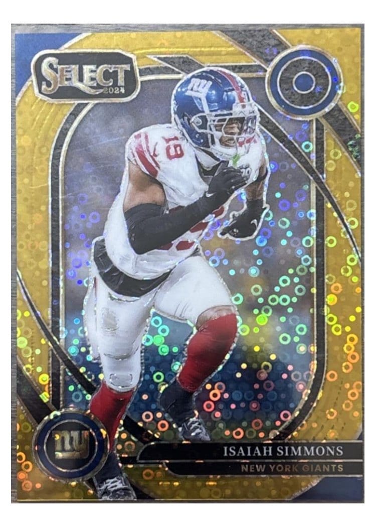2024 Panini Select Base Set Isaiah Simmons #261 card