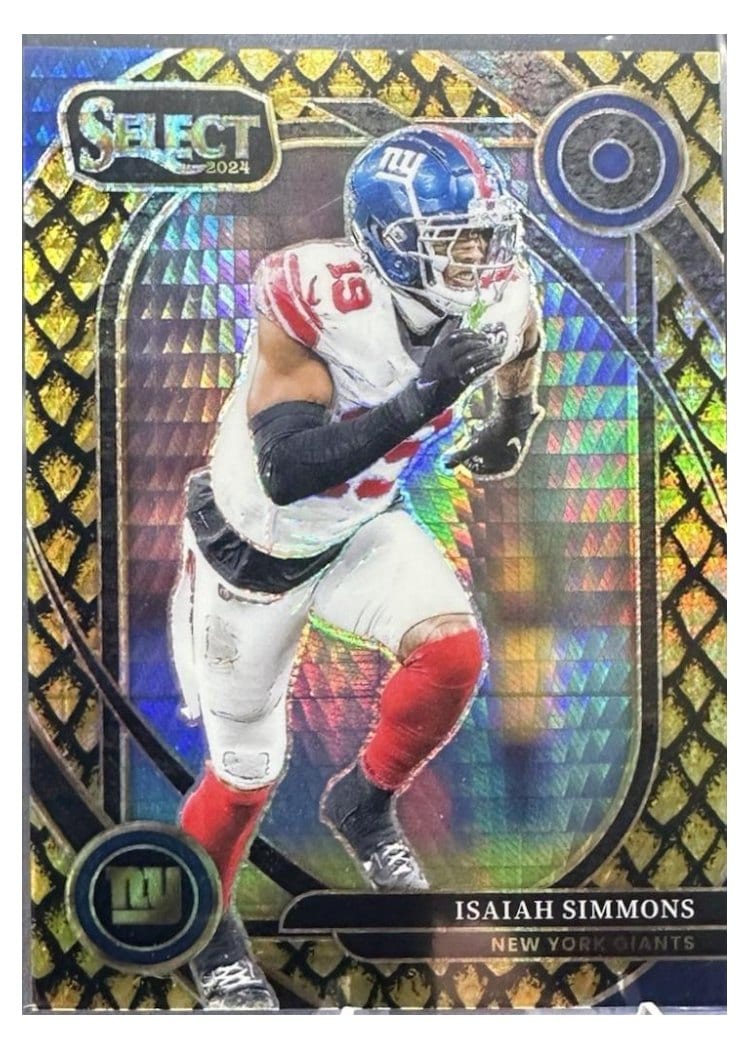 2024 Panini Select Base Set Isaiah Simmons #261 card