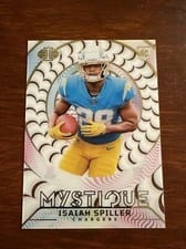 2022 Panini Illusions Mystique Autographs Isaiah Spiller #M-20 card