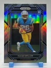 2022 Panini Prizm Isaiah Spiller #324 card