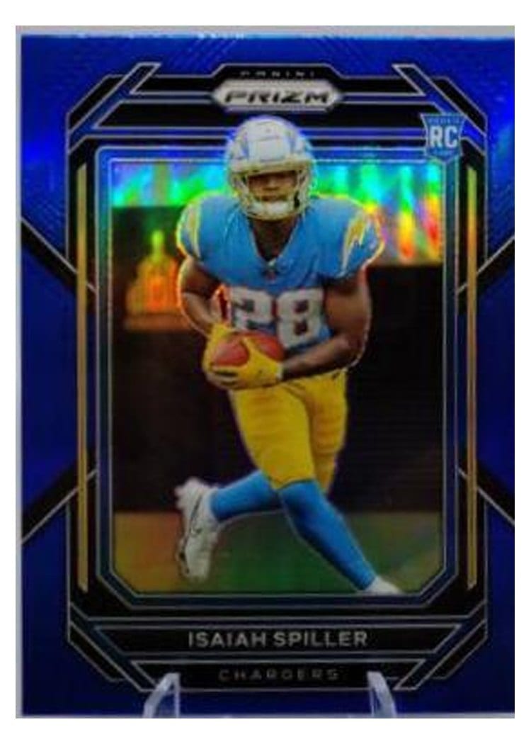 2022 Panini Prizm Base Set Isaiah Spiller #324 card