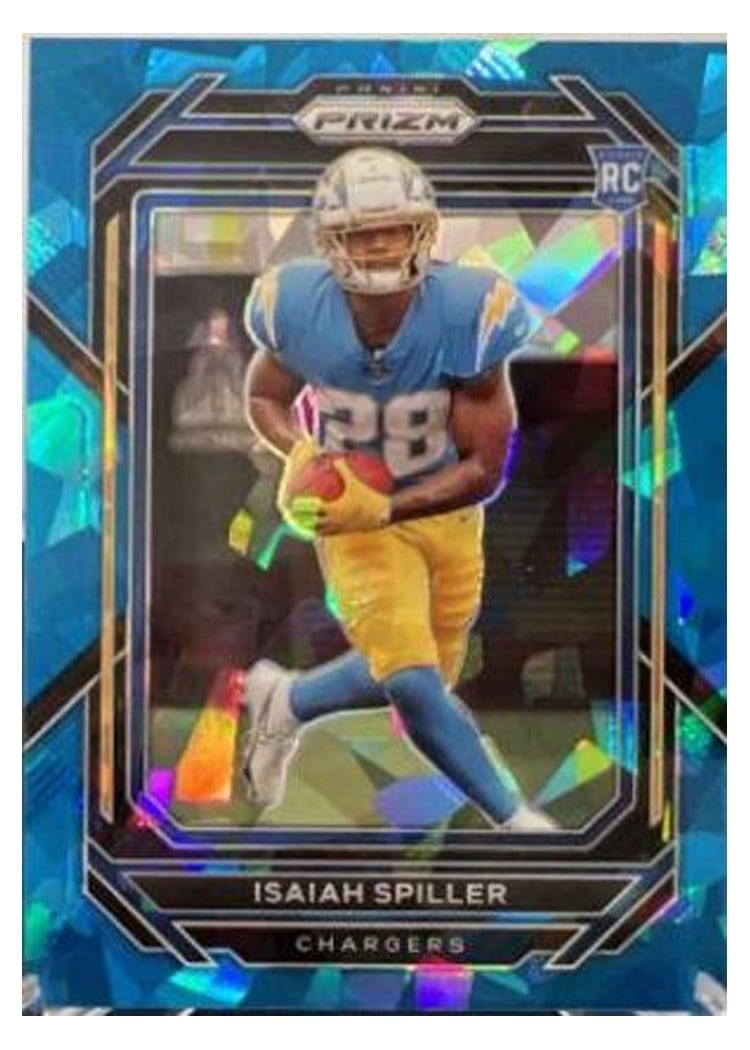 2022 Panini Prizm Base Set Isaiah Spiller #324 card