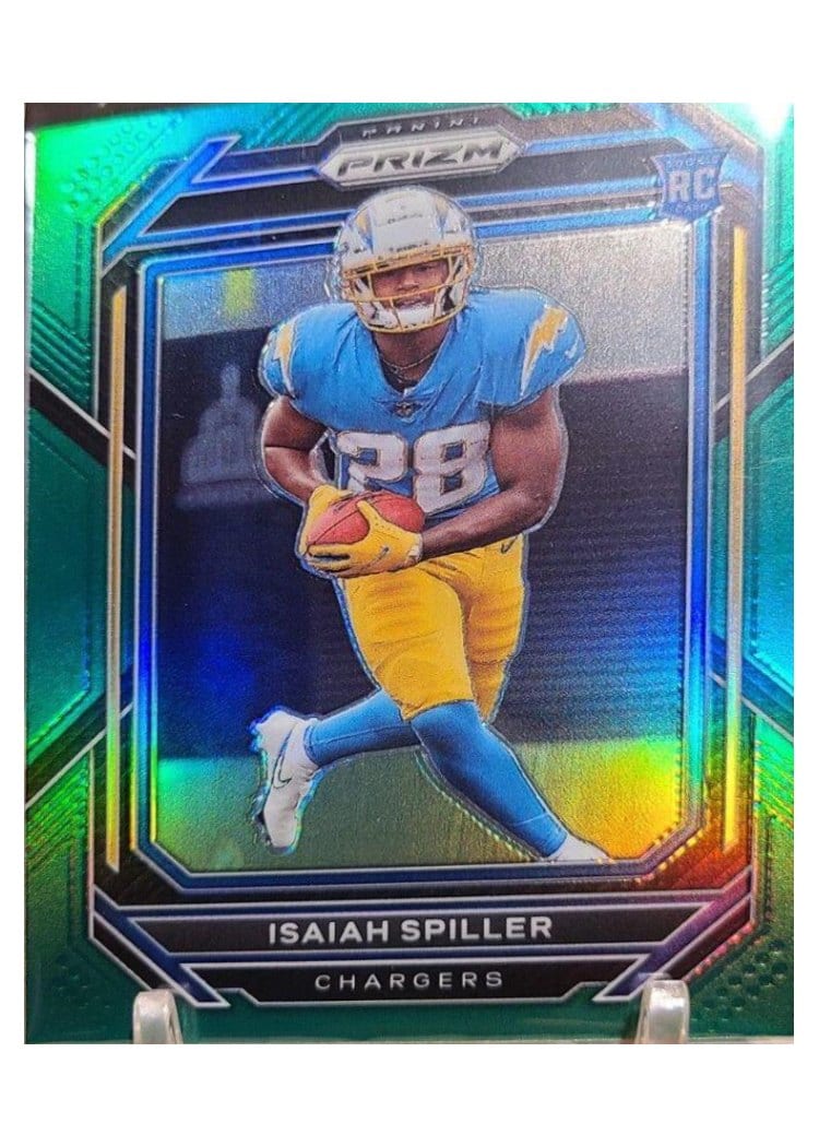 2022 Panini Prizm Base Set Isaiah Spiller #324 card