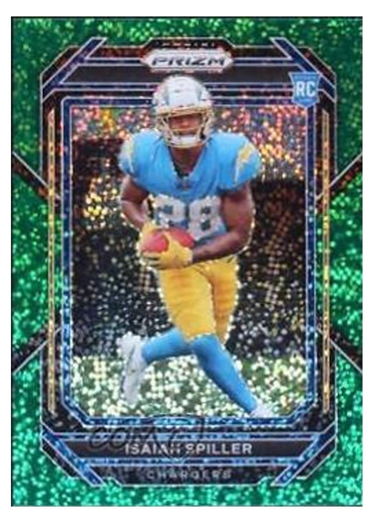 2022 Panini Prizm Base Set Isaiah Spiller #324 card