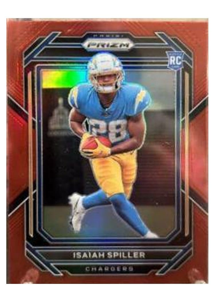 2022 Panini Prizm Base Set Isaiah Spiller #324 card