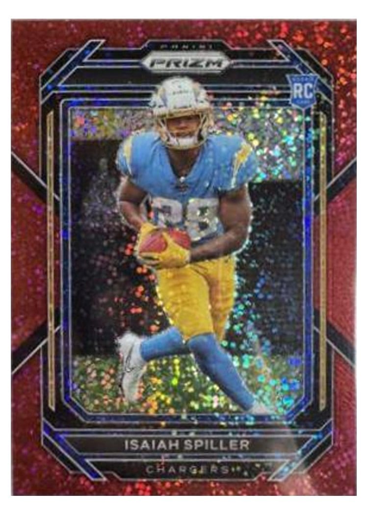 2022 Panini Prizm Base Set Isaiah Spiller #324 card