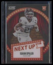 2022 Score Next Up Isaiah Spiller #NU-10 card