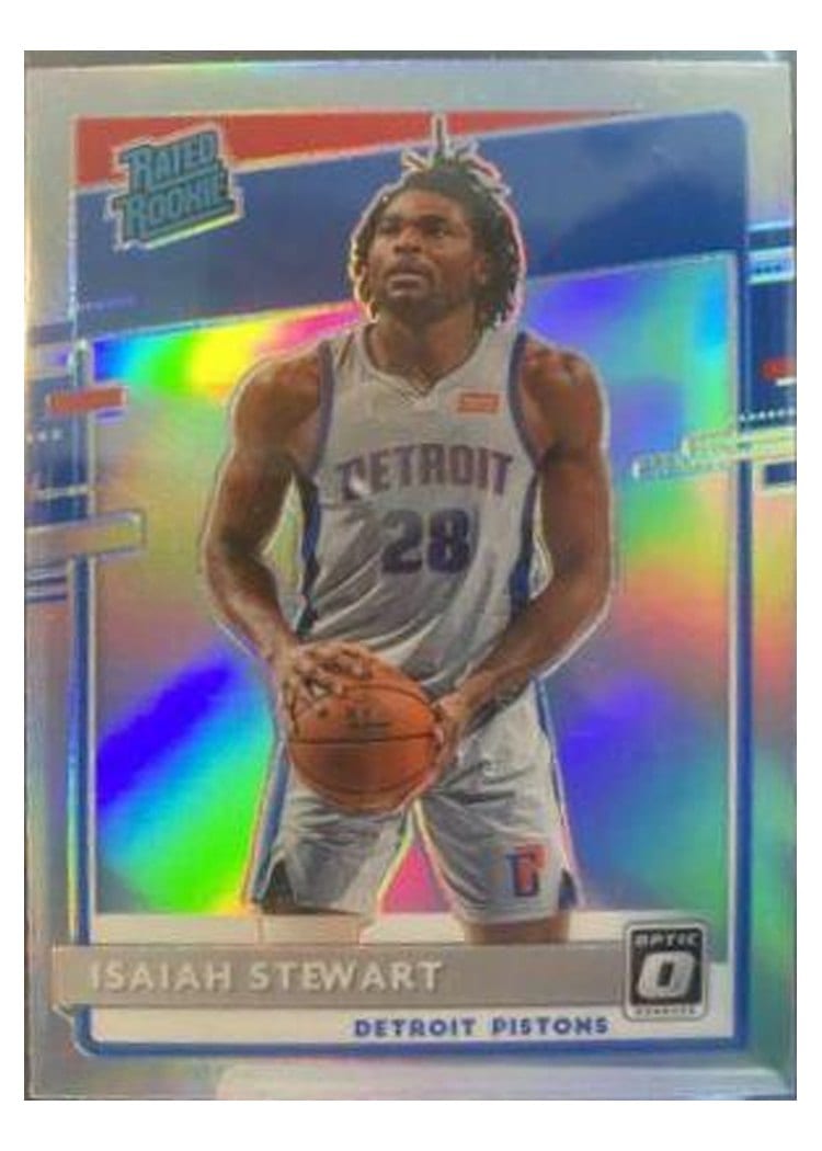 2020-21 Donruss Optic Base Set Isaiah Stewart #166 card