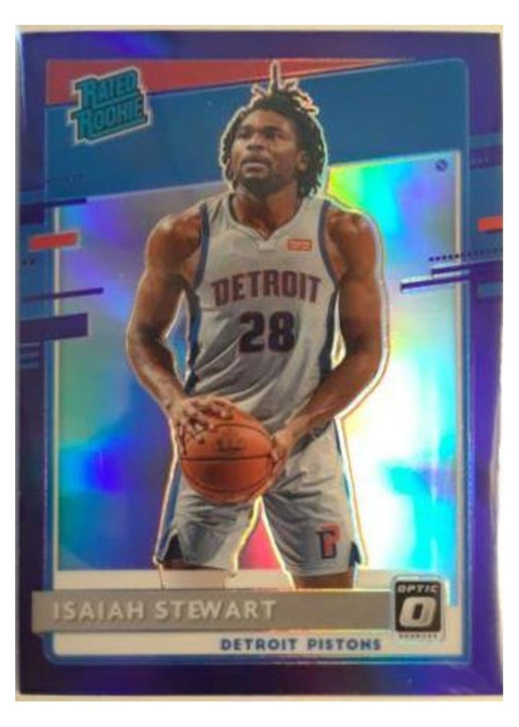 2020-21 Donruss Optic Base Set Isaiah Stewart #166 card